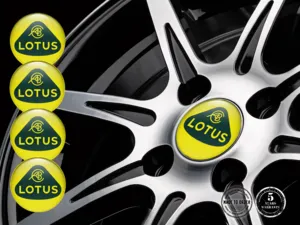 Lotus Ruota Emblemi Versione Design Etichetta Pregiata